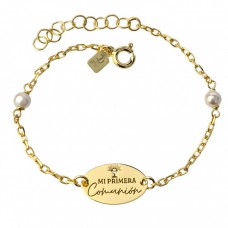 Pulsera Plata Comunión Cáliz